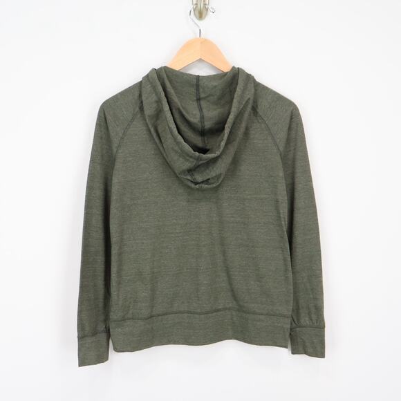 American Giant Womens Lightweight Full Zip Forest Night Heather Small NWOT - Picture 6 of 7